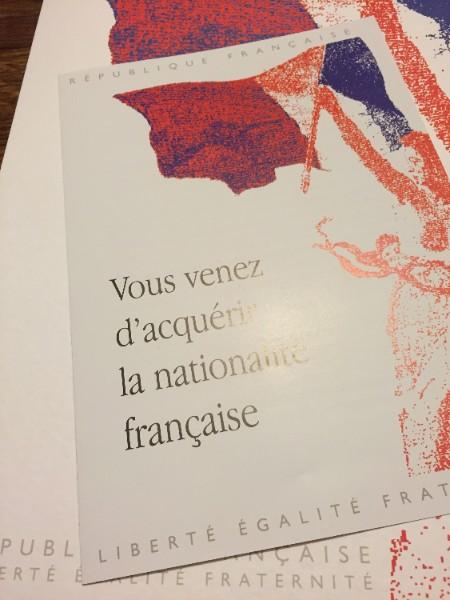 Nationalité française  